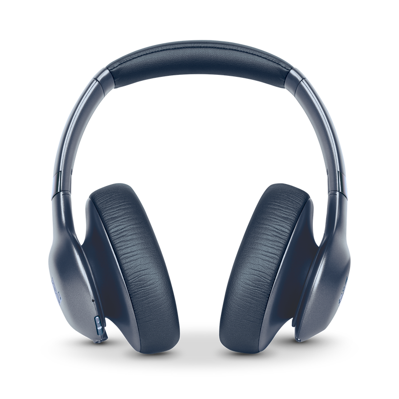 JBL EVEREST™ ELITE 750NC - Blue - Wireless Over-Ear Adaptive Noise Cancelling headphones - Front image number null